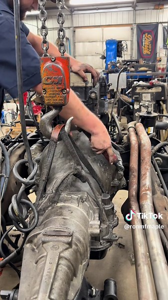 Gotta deadline now, guess I better make some headway #transmission #burnout #builtnotbought #nitrous #dieselmechanic