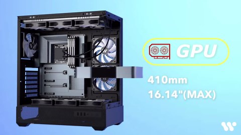 Amazon.com: KEDIERS PC CASE H8(Black) : Electronics