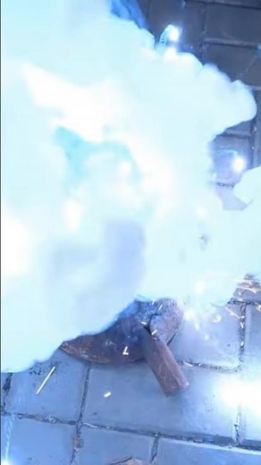 Flash powder test (z petardy) #fireworks #pyrotechnika #experiment