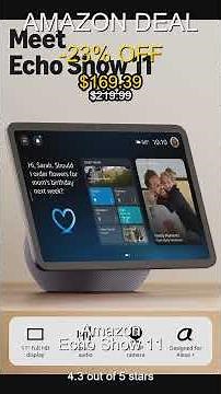 Discover the New Amazon Echo Show 11 with Vibrant Full HD Display and Enhanced Alexa Features