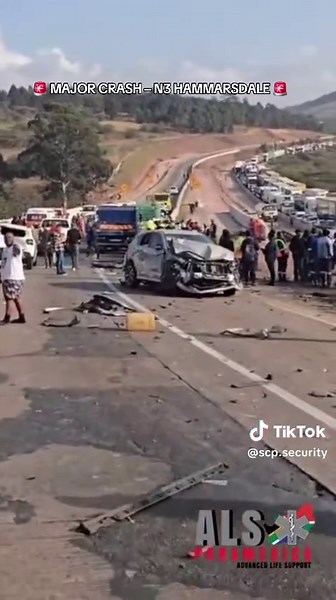 Major Crash on N3 Hammarsdale: Traffic Advisory