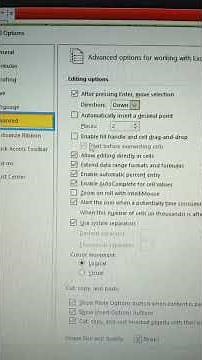 How to drag & drop cell in Excel. How to enable fill handle & cell drag & drop? #viral👍