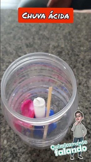 Chuva ácida #Química #Experiência #Escola