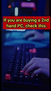 If you are buying a 2nd hand pc, check this ! #windowstipsandtricks #viralreelsシ #fbreels #foryoupageシ #computertipsandtricks | S&S online learning