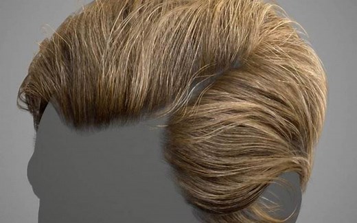 zbrush两种头发制作教程 不看别后悔