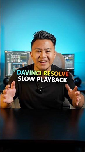 Fix laggy Davinci Resolve playback fast ⚡