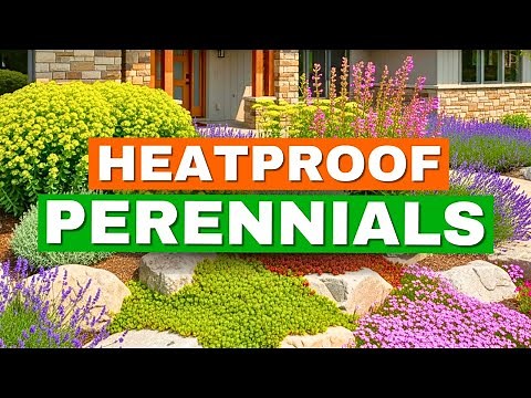🌞 10 BEST Drought-Tolerant Perennials for Rock Gardens | Low-Maintenance & Heat-Loving Plants