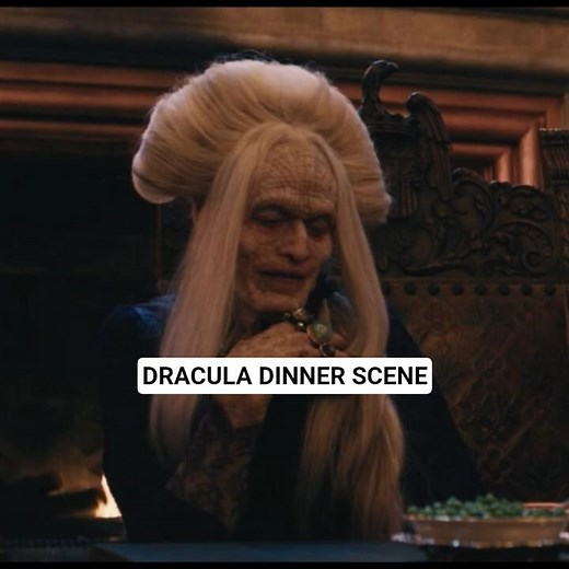Dracula and Jonathan at dinner / Dracula A love Tale