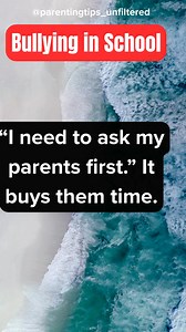 Stop Peer Pressure: Teach Your Kid This 5-Word Safety Phrase! School can be tough, but equipping your child with the right tools makes all the difference. Bullying and peer pressure thrive on the need for an immediate answer. Teach your child this simple, powerful phrase to buy them time and avoid making a rushed decision: 🗣️ "I need to ask my parents first." It's a neutral way to escape an uncomfortable situation. It doesn't accuse, but it gives them an instant out. Save this video for a remin