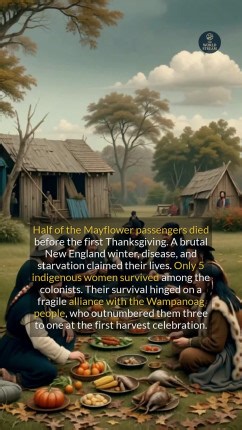 26K views · 127 reactions | The true story behind the first Thanksgiving reveals grit and critical alliances. #history #survival #nativeamerican #thanksgiving | The World Stream | Facebook