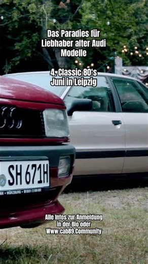￼Das Paradies für Audi 80 / 90