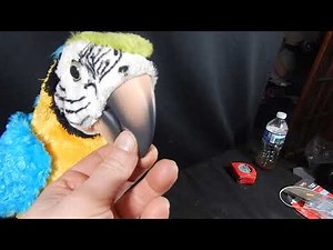 hasbro furreal friends squawker mccaw parrot talking toy review