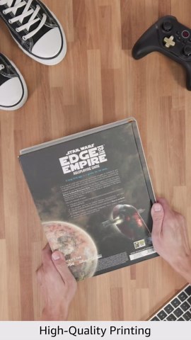 Edge Studio Star Wars Edge of The Empire Core Rulebook | Roleplaying Game | Strategy Game for Adults and Kids | Ages 14 and up | 3-5 Players | Average Playtime 1 Hour | Made