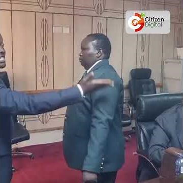 “Who are you? Duale, huwezi nitisha, mnaibia watu…,” MP Kibagendi in a heated exchange with CS Duale