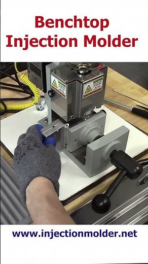 Benchtop Injection Molder #machine #plasticparts #diy #prototype #injectionmoldingmachine #stem