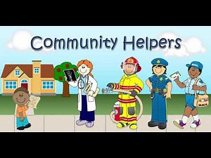 COMMUNITY HELPERS for kids | FRIENDS IN THE COMMUNITY