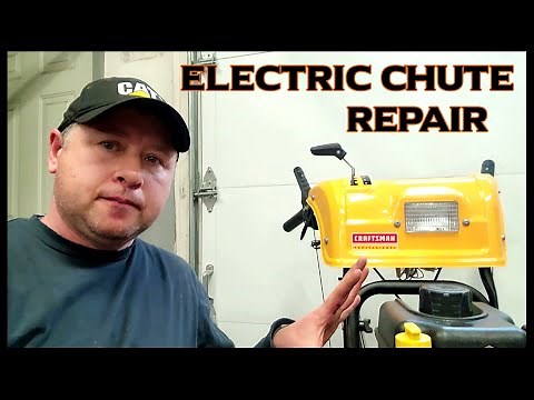Craftsman Snowblower Electric Chute Repair - Easy Repair