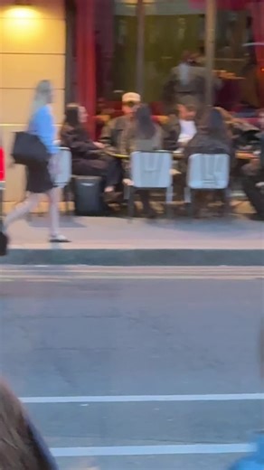 Only this would happen to me in Paris another childhood icon checked off #colesprouse #suitelifeofzackandcody #sprouse #paris #disneychannel