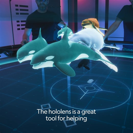 With such advanced hologram technology at their fingertips, these passionate explorers are at the forefront of some extraordinary discoveries. See more of this groundbreaking research in #OceanXplorers, tomorrow at 9/8c on National Geographic. Now streaming on Disney and Hulu. | National Geographic TV