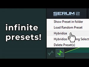 Serum 2's HIDDEN Preset Generator..