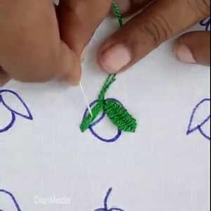 hand embroidery all over design for dress | Dian Embroidery