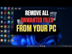 REMOVE ALL UNWANTED FILES FROM YOUR COMPUTER AND MAKE YOUR PC FASTER