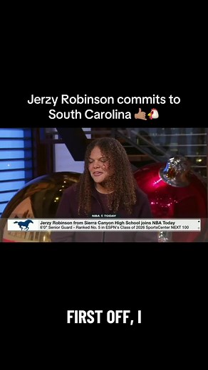 Jerzy Robinson Commits to South Carolina Women's Basketball