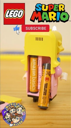 Lego Peach launches! #supermario #nintendo #lego