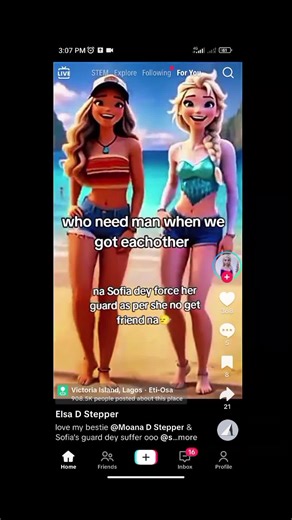 @Elsa D Stepper @Anna D Stepper who are you whining 😂🫴#elsa #anna #rapunzel #viral #disneywar