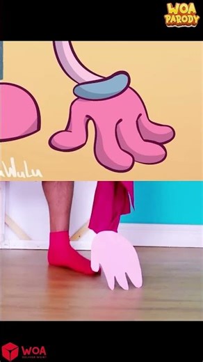 Wednesday vs Mommy Long Legs #shorts