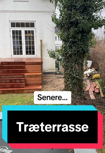 Byg en flot træterrasse i jatoba brædder