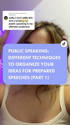 Different Techniques to Organize Your Ideas for Prepared Speeches