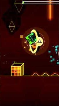 Playing an easy demon in geometry dash as a noob #geometrydash #easydemon #demon #gaming