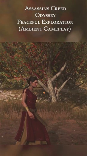 Assassin’s Creed Odyssey Ambient Walk Through the Petrified Islands Peaceful ExplorationShort 4