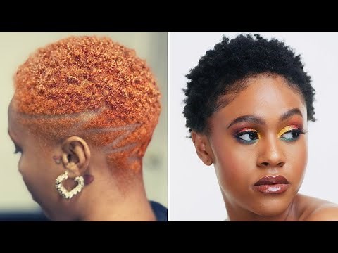 60 Stunning Super Short Natural Haircuts for African American Women | Short Hairstyles | Wendy Style