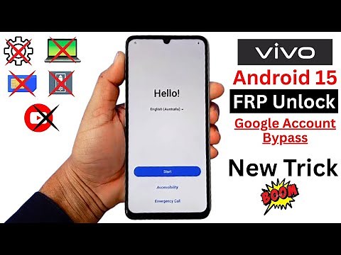 All Vivo Android 15 FRP Bypass 2025 🔥 | No PC Needed | New Security Update | Google Lock Remove