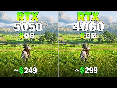 RTX 5050 vs RTX 4060 - Test in 12 Games