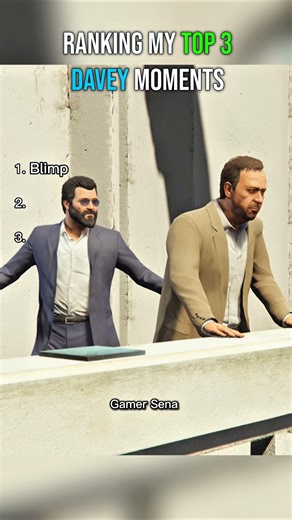 😂 Top 3 Davey Funny Moments in GTA 5 #gta5 #gta #shorts #funny