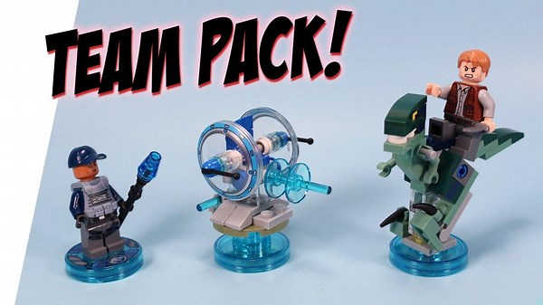 Lego Dimensions Jurassic World Team Pack Expansion Toy Review