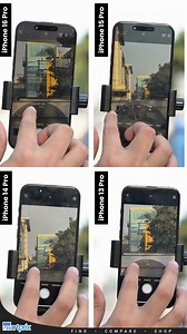7.8K views · 60 reactions | iPhone 16 Pro VS iPhone 15 Pro vs iPhone 14 Pro vs iPhone 13 Pro Camera Test Comparison | Smartprix | Facebook