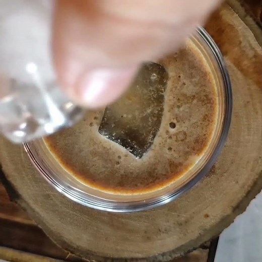 Iced Pumpkin Spice Latte | Process shots of Starbucks Pumpkin Spice Latte Homemade Recipe