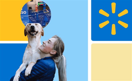 Walmart da la bienvenida a los lomitos: ahora pueden viajar en los carritos | VIDEO
