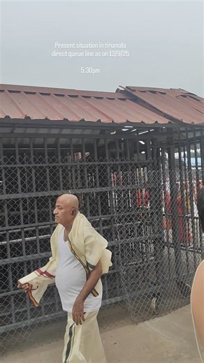 Dharani Krishna Yn on Instagram: "Present situation in tirumala direct queue line as on 13/9/25 5.30pm"