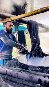 Amazing yarn coloring process.😱 #viral #foryou | MBrother