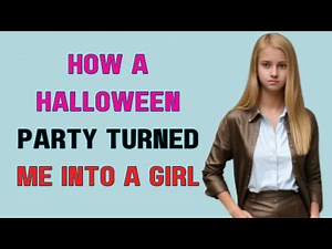 How a Halloween Party Turned Me into a Girl Crossdressedstory,Boy2Girl,M2F,TGTF