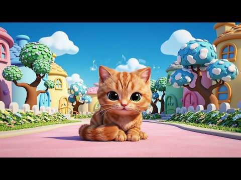 Sleepy Kitten Goes Nap Nap Nuzzle | Bedtime Lullaby & Soothing Kids Song