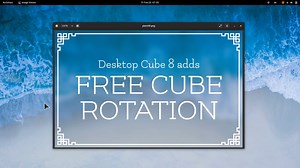 The Desktop-Cube extension for GNOME Shell just got better!