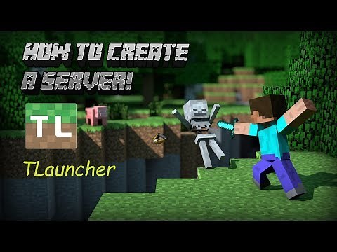 How to make your own Minecraft 1.14.4 Server! [TLauncher/cracked]
