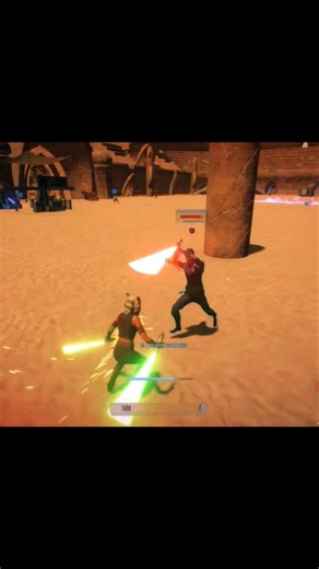 Ahsoka Tano vs Starkiller #starwars #ahsoka #kyber #gamingshorts #ahsokatano