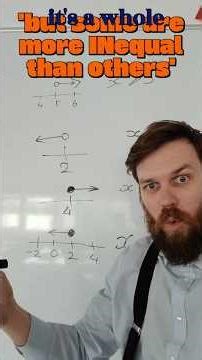 Read and Write single inequalities